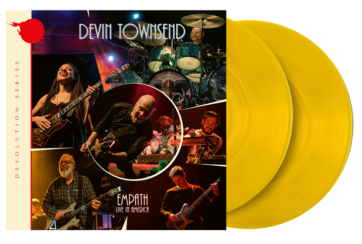 Devin Townsend - Empath Live in America #3. LTD ED. Yellow 2LP.
